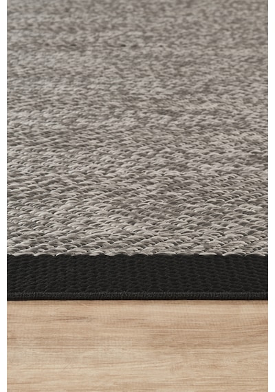 Mariesse Home Kolay Temizlenen Yıkanabilir Bordürlü Sisal Halı Gri