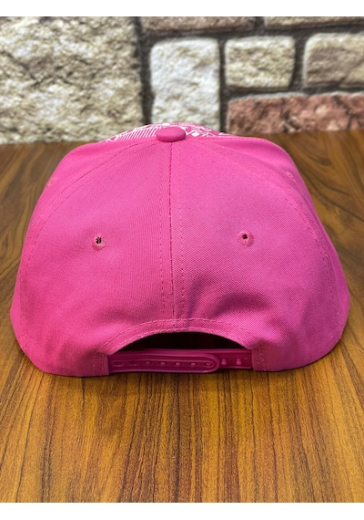 Hamze Ny Yankees Hip-hop Snapback Rapper Basket Beyzbol Şapka Cap Pembe