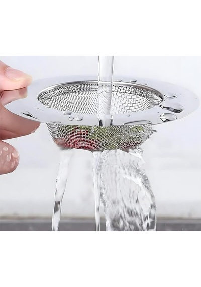 2 Adet, 7,5 Cm Lavabo Süzgeci, Paslanmaz Çelik Evye Süzgeci Metal Diğer