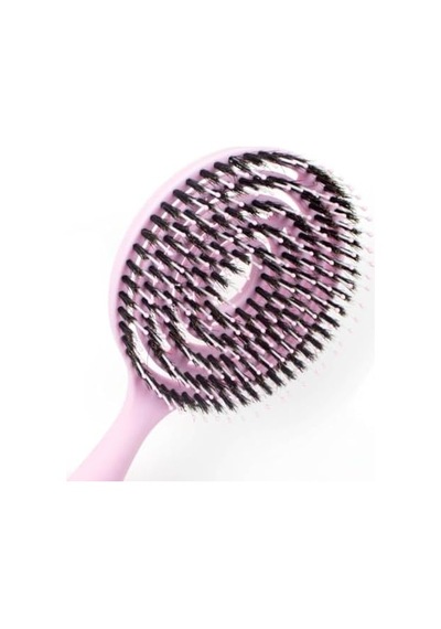 Pro Üç Boyutlu Oval Saç Fırçası Pembe