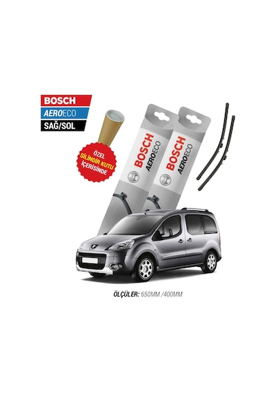 Bosch Aeroeco Peugeot Partner Muz Silecek (2010-2018)
