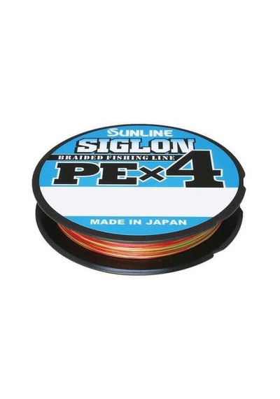 Sunline Siglon Pe X4 0.296 Mm 200m Multicolor 4 Kat İp Misina 22kg Çeker