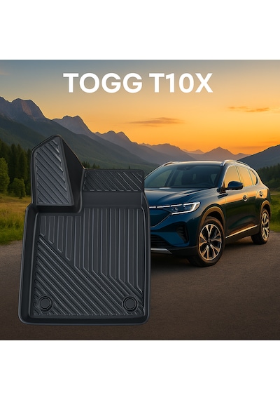Togg T10x 3d Havuzlu Oto Paspas Premium