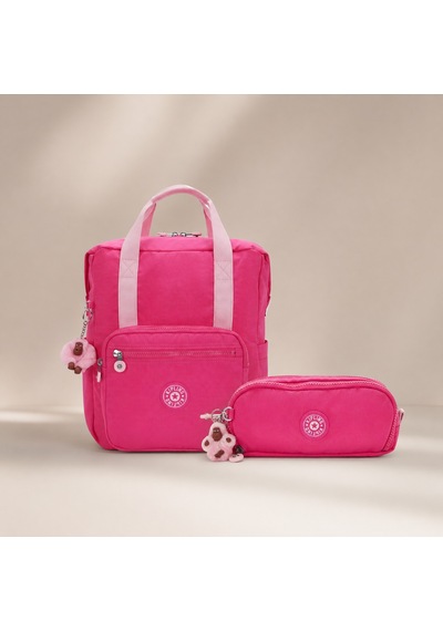 Kipling Kız Çocuk Okul Çantası 2'li Set Çanta Ve Kalemlik Kpsetkpkı985064 Pembe
