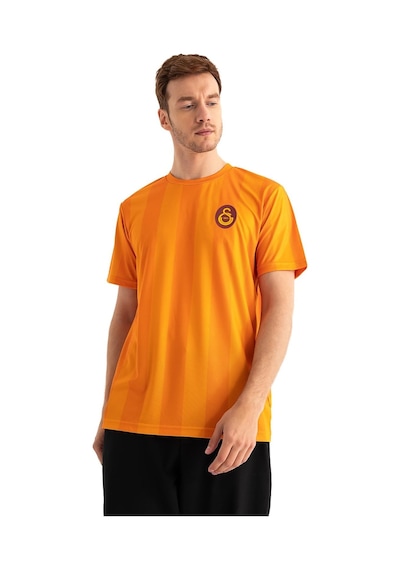 Galatasaray Lisanslı Match Day T-shirt + Şal Kaşkol Set Ahşap Kutulu 106 Sarı