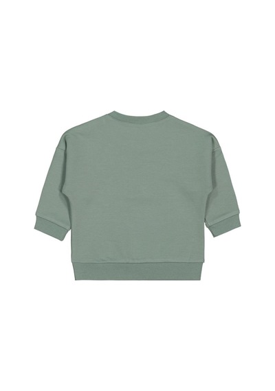 Civil Baby Teddy Baskılı 6-18 Ay Sweatshirt Çağla Yeşili