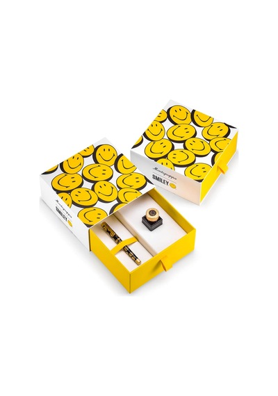 Montegrappa Smiley Heritage Collection Get Happy Dolma Kalem - Altın
