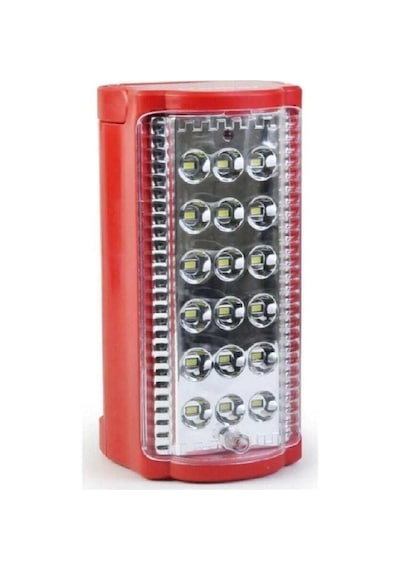 Janva 18 Ledli Şarjlı Telefon Şarj Eden Işıldak 80 Saat Çalışma Powerbank Usb'li Kamp Feneri Masa Lambası Çok Renkli