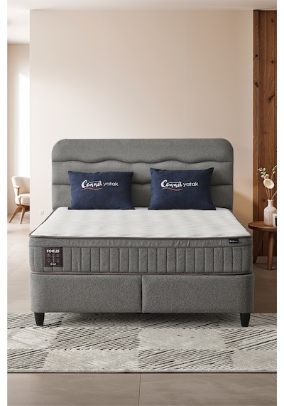 Cennet Yatak Fokus Tek Kişilik Yatak Seti Günlük Konfor İçin Pratik Seçim 3'lü Set 100 x 200