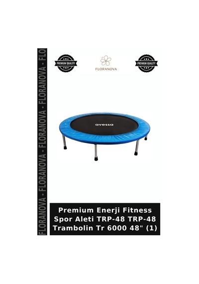 Premium Enerji Fitness Spor Aleti Trp-48 Trp-48 Trambolin Tr 6000 48" 1