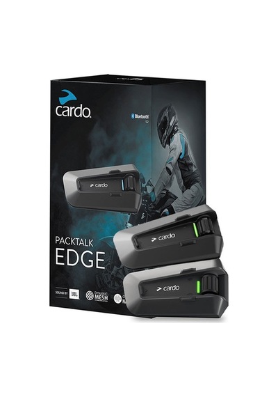 CARDO PACKTALK EDGE DUO JBL BLUETOOTH VE INTERCOM (İKİLİ PAKET)