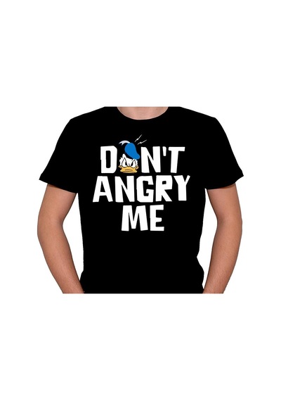 Don't Angry Me Ben Sinirli Değilim Dufy Duck Tişört Unisex T-shirt 001