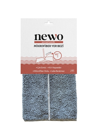 Newo Mikrofiber Yer Bezi 50 X 60 Cm 3 Adet Renkli