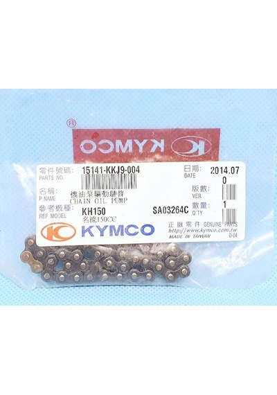 Kymco Xciting 250 Yağ Pompa Zinciri  Ürün Aynı Gün -