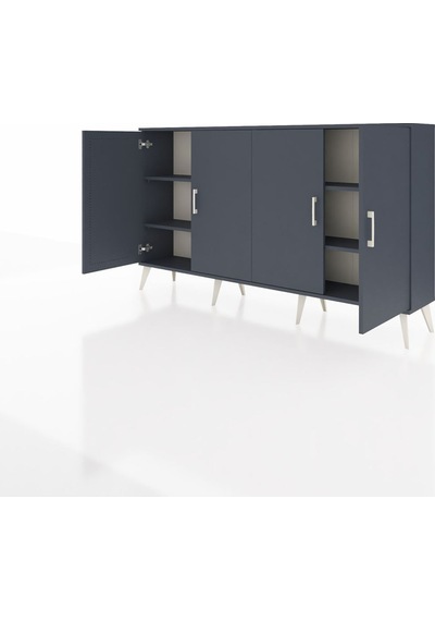 Arges Konsol 4 Raflı 4 Kapaklı 176x30x99 Antrasit-antrasit Antrasıt/antrasıt - Antrasıt Arges Konsol 4 Raflı 4 Kapaklı 176x30x99 Antrasit-antrasit Antrasıt/antrasıt - Antrasıt