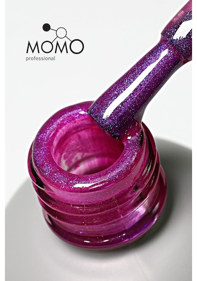 Momo Professional Kalıcı Oje S035 Mavi Sedefli Mor 14 Ml