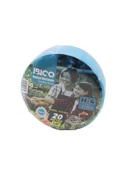İbico K18-003 H-4 Örgülü 20mt.bahçe Hortumu 1/2