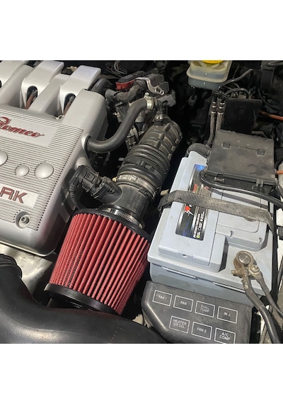 Alfa Romeo 156 Performans Açık Hava Filtresi 7.6cm Kırmızı