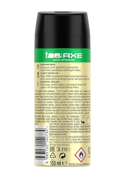 Axe Premium Collection Erkek Deodorant & Bodyspray White Vetiver 150 Ml