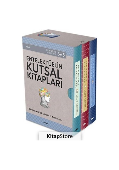 Entelektüelin Kutsal Kitapları Seti - 3 Kitap Kutulu - David S. Kidder - Maya Kitap