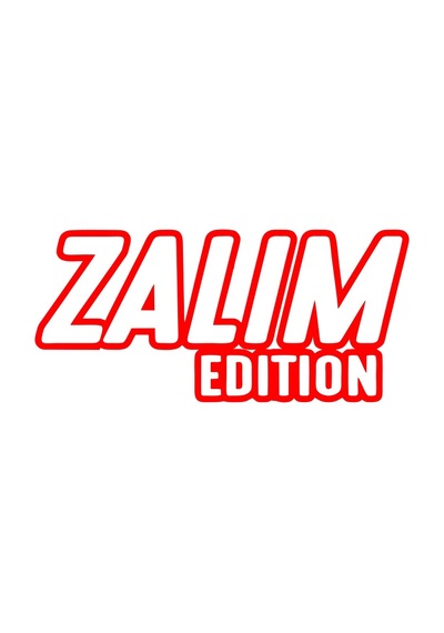 Zalim Edition Araba Sticker 17x17 Cm Kırmızı