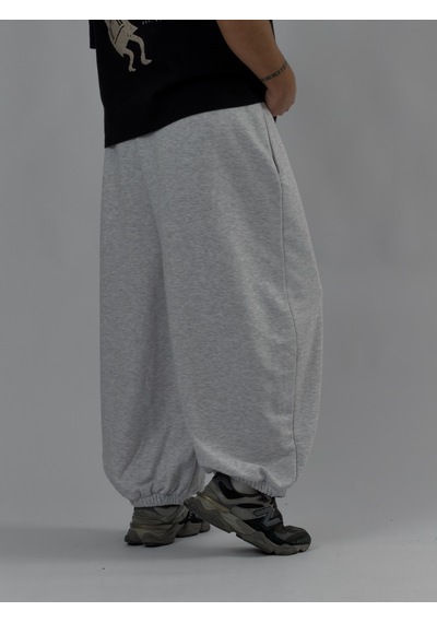 Cocopelli Gri Oversize Baggy Erkek Pantolon Coc3416