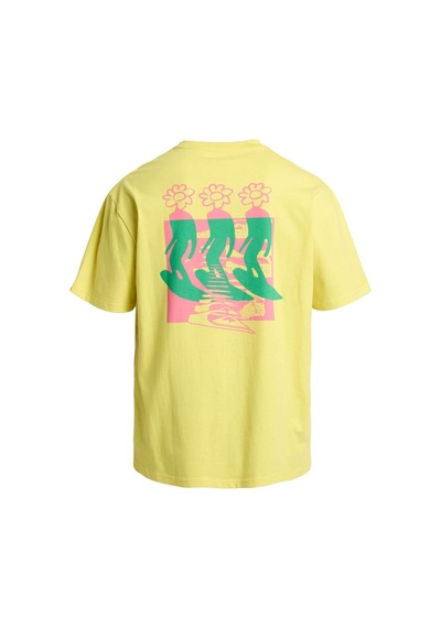 Quiksilver Flowers Surfıng Erkek Tişört Eqyzt08301-qk.gem0 Çok Renkli