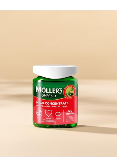 High Concentrate Omega-3 Premium Balık Yağı 120 Kapsül