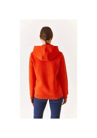 Us Polo Assn. U.s. Polo Assn. Kadın Sweatshirt Turuncu