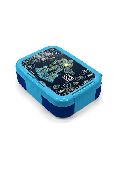 Coral High Kids Lacivert Robot Desenli Paslanmaz Çelik Beslenme Kabı 39146 Lacivert