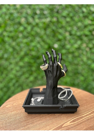 Dekoratif El Takı Standı 3d Baskı Ürünü