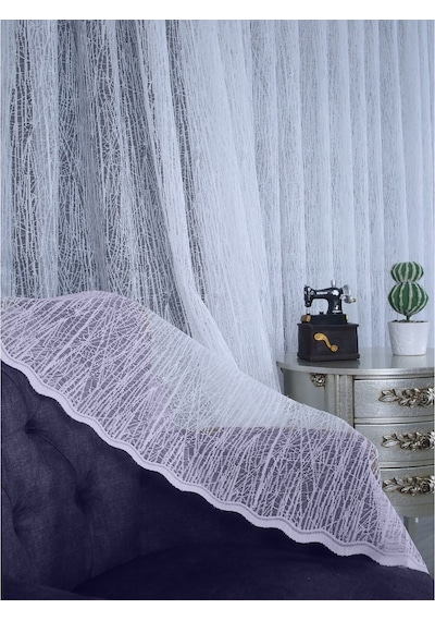 Evdepo Home Kullanıma Hazır Tül Perde (547302008)
