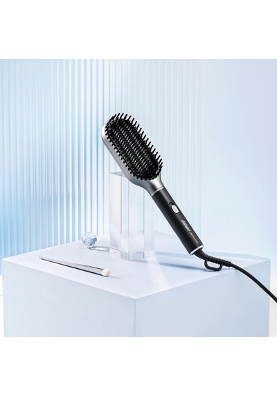 Arzum Ar5158 Revolution Saç Düzleştirici Fırça - Platin Gri