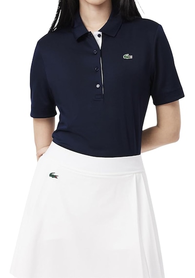 Lacoste Women's Sport Super Dry Golf Polo Shirt Lacivert