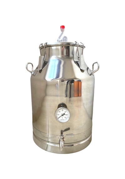 30Lt Paslanmaz Fermenter (Fermantasyon Kazanı)