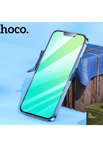 Hoco Apple iPhone Uyumlu 14 Pro Ar Yansıma Önleyici Temperli Cam Ekran Koruyucu-1852