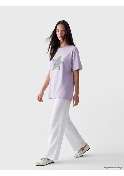 Lcw Modest Lila Tişört