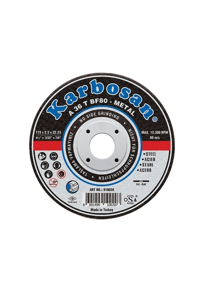 Karbosan 115 X 2.5 Metal Kesici