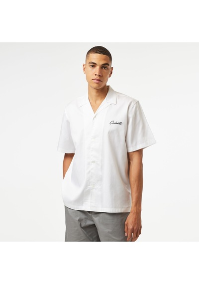 Carhartt Wıp S/s Delray Erkek Beyaz Gömlek