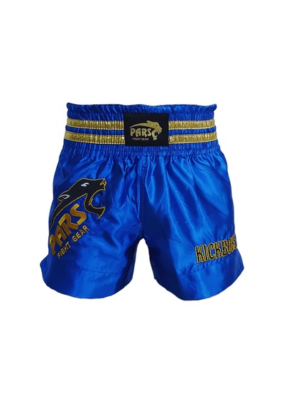 Parsspor Pars Kick Boks Şortu Nakışlı Mavi