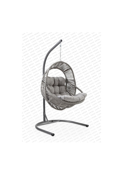 Capri Swing Nobel Tekli Rattan Bahçe Balkon Salıncağı 001
