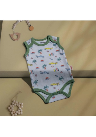 Tiffany Baby & Kids Tiffany Atlet Body Trip Tour Theme Ekru - Yeşil