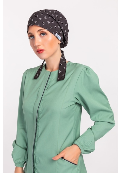 Tesettür Hastane Bonesi - Çapa Siyah