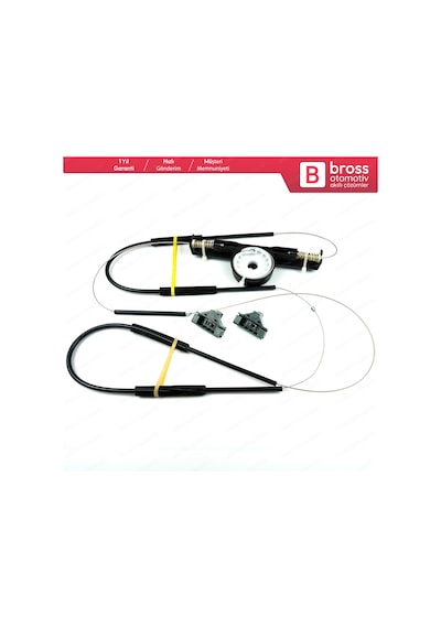 Ford Mondeo MK3 2000-2007 İçin Ön Sol Kapı Cam Kriko Tamir  Seti
