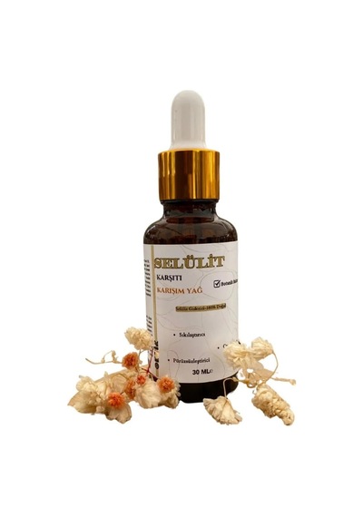 Tr Selülit Karşıtı Yağ Karışımı 30 Ml Susam-jojoba-badem-avokado-greyfurt-biberiye-portakal-lavanta
