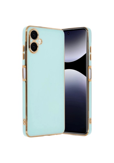 Samsung Uyumlu Galaxy A07 4g Uyumlu Volet Silikon - Açık Yeşil
