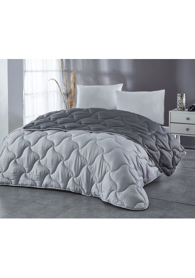 Komfort Home Renkli Çift Kişilik Microfiber Yorgan +2 Yastık Çok Renkli