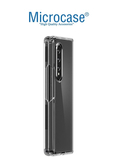 Samsung Uyumlu Galaxy Z Fold4 Sert Kristal Kapak Kilif - Seffaf Al3155 561023173