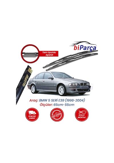 Bmw 5 Seri E39 Maxtel Silecek Takımı 1996-2004 Bmw 5 Seri E39 Maxtel Silecek Takımı 1996-2004