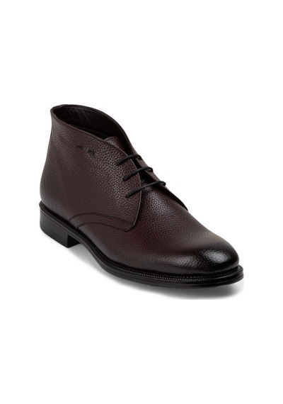 Deery Hakiki Deri Bordo Erkek Bot - 01295mbrdc04 Bordo